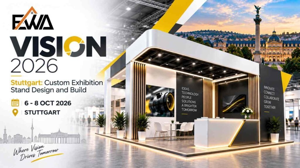 VISION 2026 Stuttgart: Custom Exhibition Stand Design and Build
