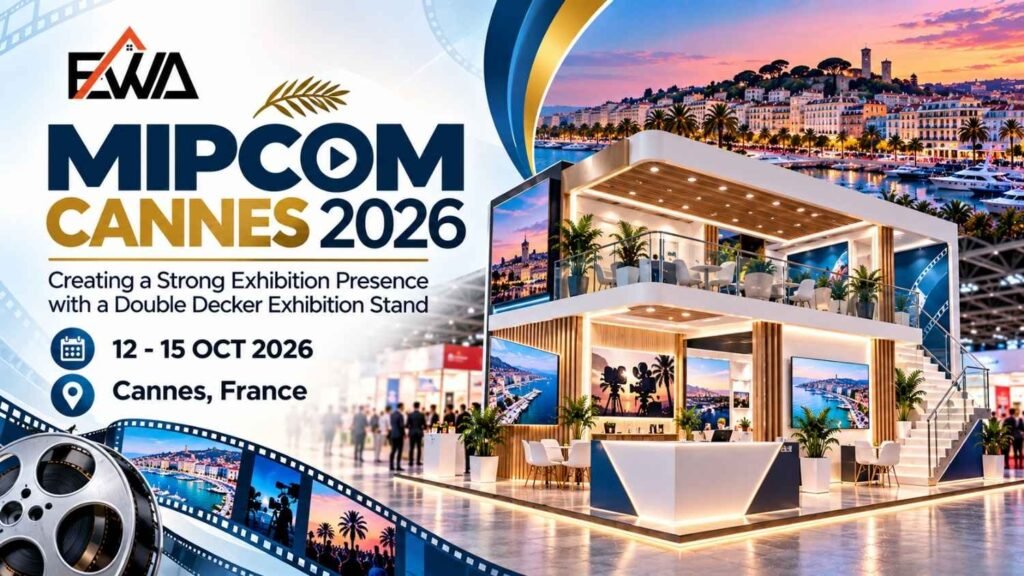 MIPCOM Cannes 2026: Creating a Strong Exhibition Presence with a Double Decker Exhibition Stand